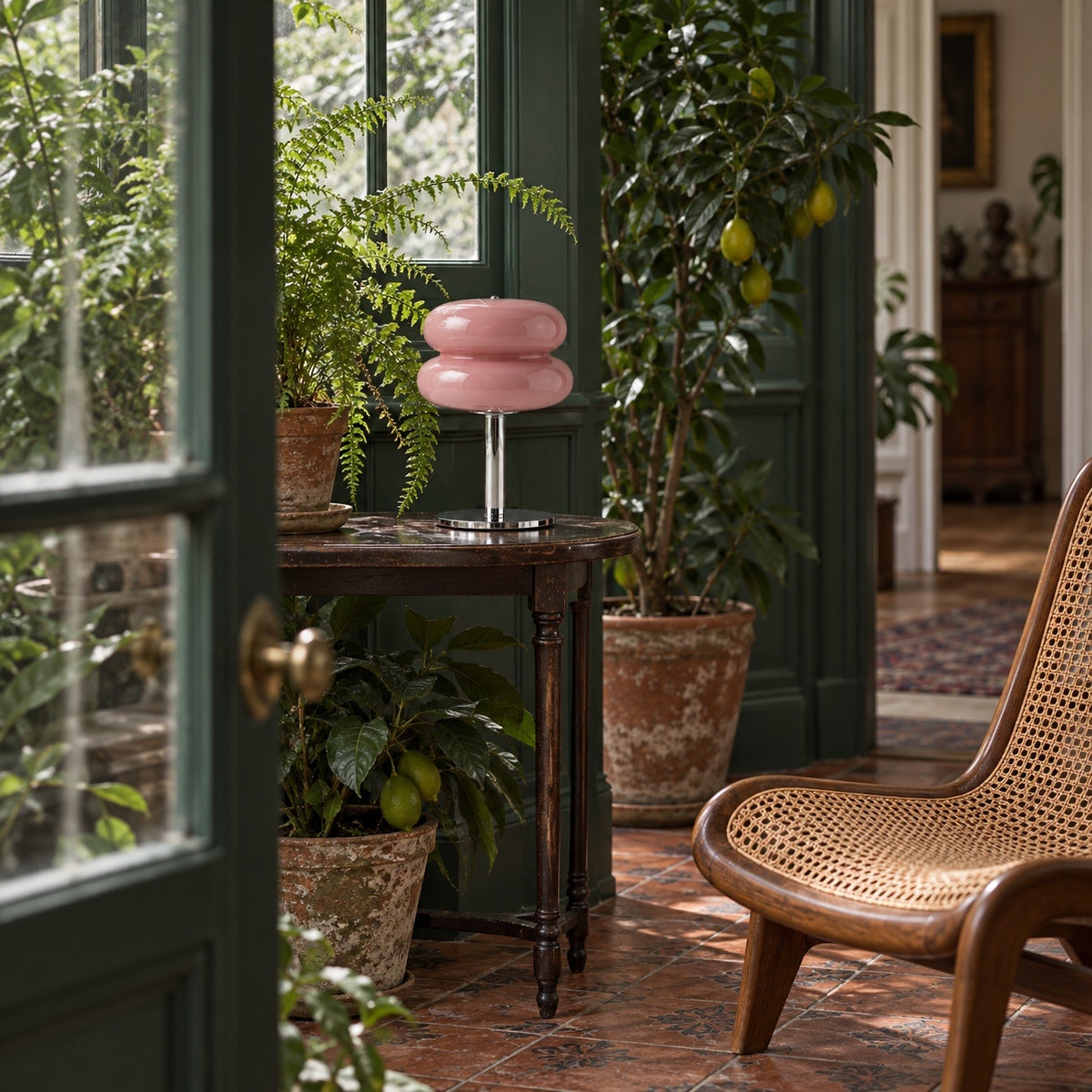 Opaline imperial-pink 02 — jardin d’hiver